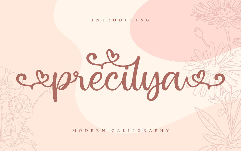 Download Шрифт "Precilya | Modern Calligraphy Font" / Precilya | Modern Calligraphy Font - Шрифт на тему графика font,alphabet,calligraphy,text,typography,type,abc,handwritten,art,design,drawn,style,hand,symbol,vector,graphic,modern,typeface,letter,sign