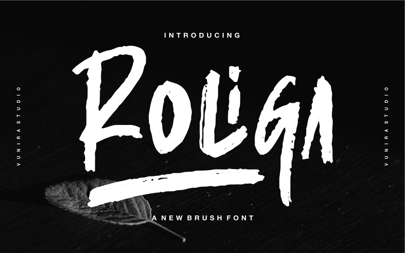 Download Шрифт "Roliga | A New Brush Font" / Roliga | A New Brush Font - Шрифт на тему графика brush,grunge,texture,ink,paint,isolated,art,set,dirty,paintbrush,black,background,banner,stroke,shape,grungy,illustration,drawing,splash,creative