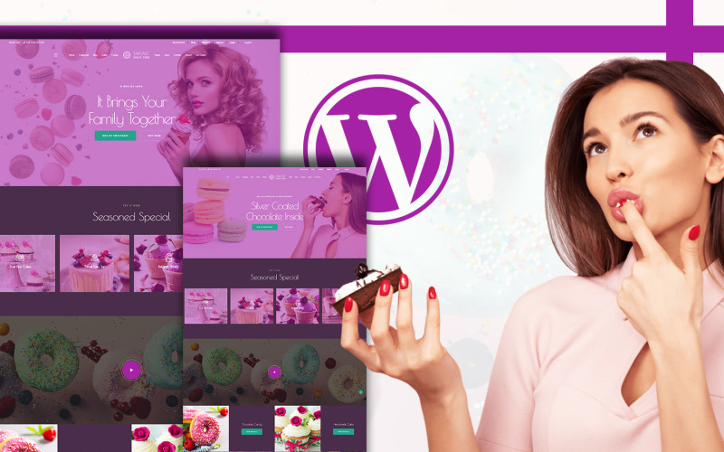 Sweatz - Tema de WordPress WooCommerce de Sweet Shop