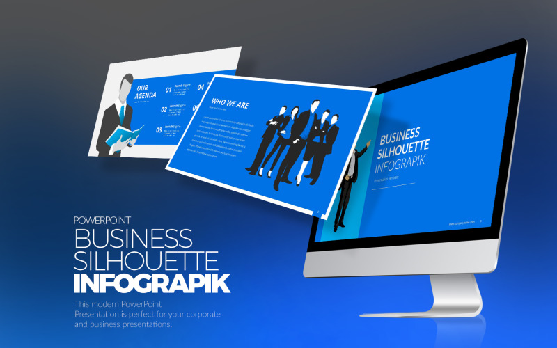 Business Infographic PPTX PowerPoint šablona