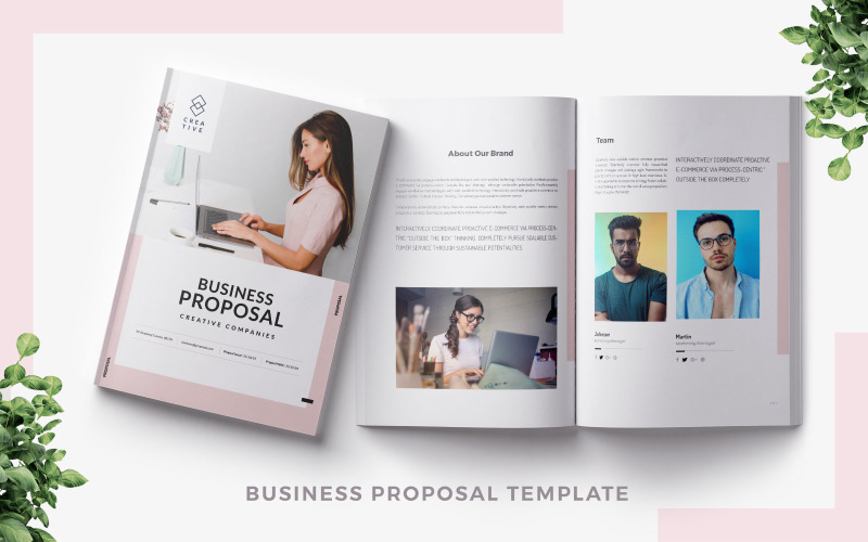 Download Фирменный стиль "Business Propsal - Corporate Identity Template" / Business Propsal - Corporate Identity Template - Фирменный стиль на тему графика title,background,advertising,profile,card,spreadsheet,marketing,cover,announcement,modern,vector,creative,headline,corporate,annual,publication,advert,clean,website,company