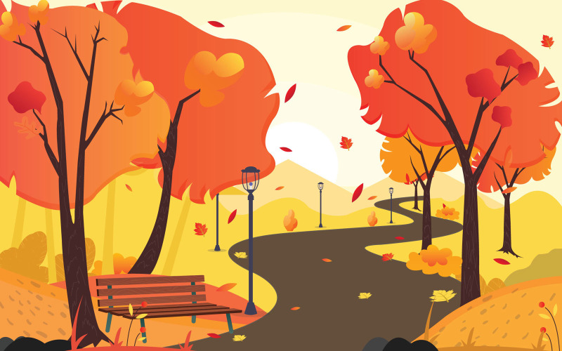 Download Иллюстрация "Autumn Backgrounds - Illustration" / Autumn Backgrounds - Illustration - Иллюстрация на тему графика autumn,backgrounds,graphics,celebration,graphic,design,promotions,template,templates,leaf,leaves,tree,festival,background,promotion