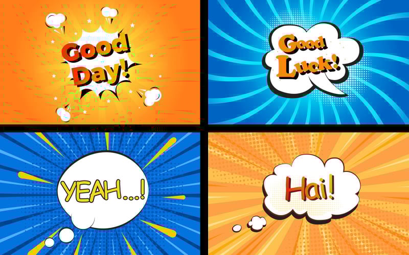 Download Иллюстрация "Comic Style Callout - Illustration" / Comic Style Callout - Illustration - Иллюстрация на тему графика comic,style,callouts,vector,template,templates,graphics,callout,background,clip art,text,colourful,cartoon,talk,message,conversation,dialogue,box,art,halftone