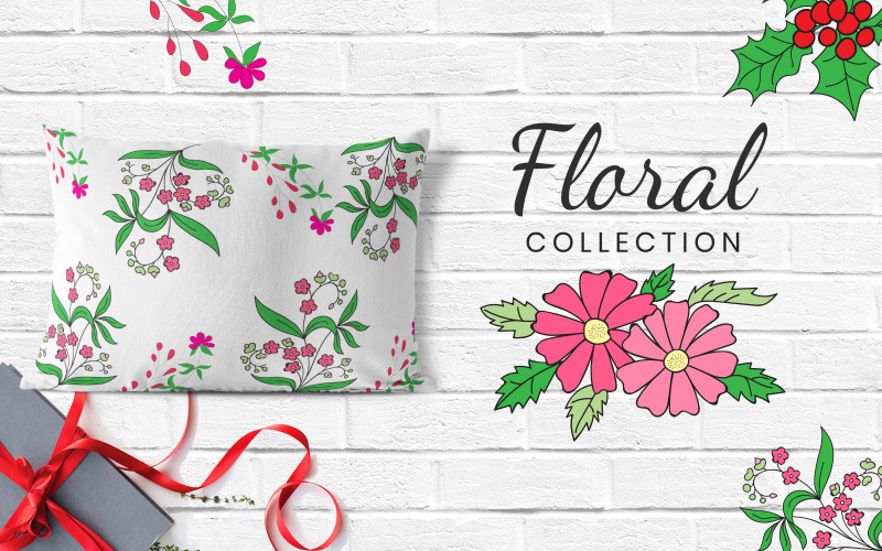 Download Иллюстрация "Floral Collections Elements - Illustration" / Floral Collections Elements - Illustration - Иллюстрация на тему графика floral,collections,elements,decoration,graphic,design,designs,creative,frame,collection,poster,flyer,invitation,card,brochures