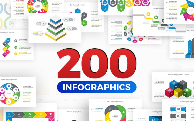 Szablon PowerPoint Premium Infografiki