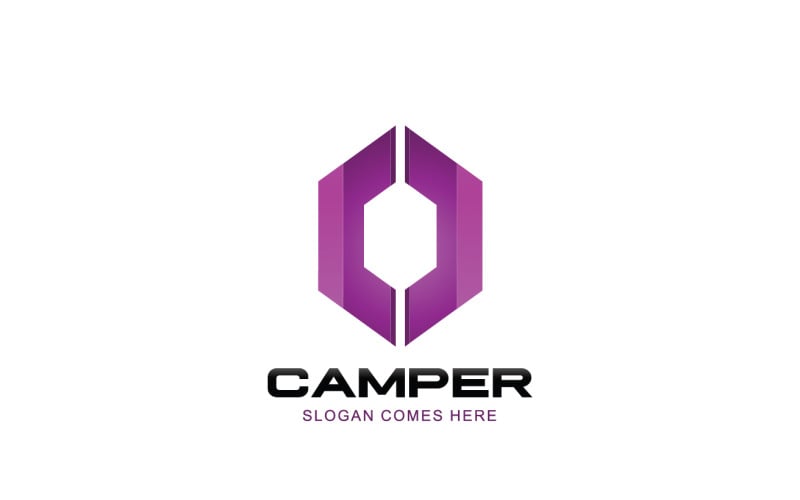 Download Шаблон логотипа "Camper Logo Template" / Camper Logo Template - Шаблон логотипа на тему графика camper,exclusive,simple,letter,corporate,elegant,best,logo,vector,illustrative,business,deign,gift,style,web,unique,name,icon,creativeedge,art