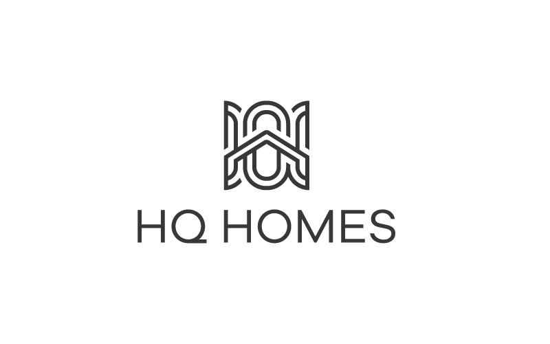 HQ Homes Logo Template #151334 - TemplateMonster