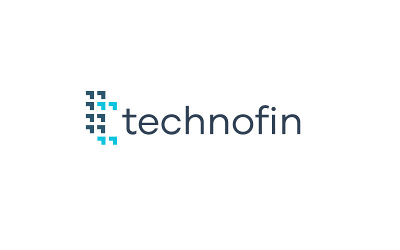 Modelo de logotipo Technofin