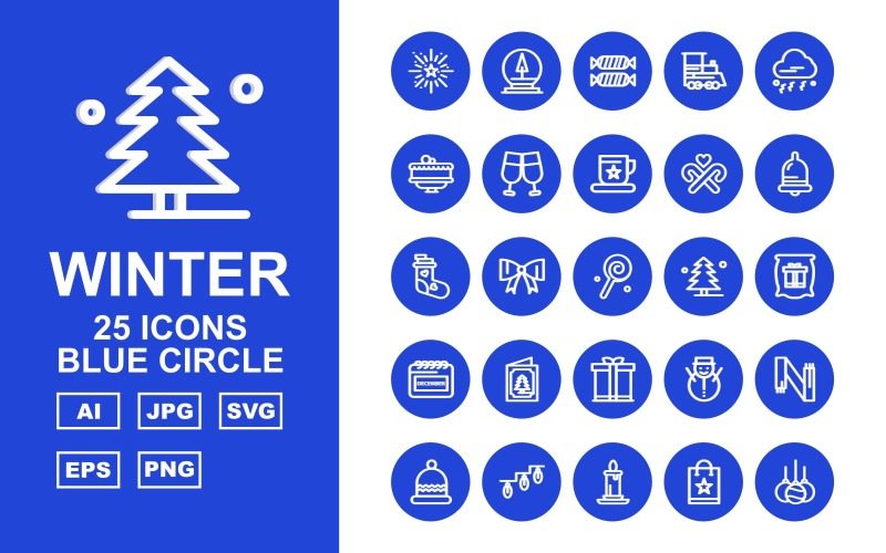 Download Набор иконок "25 Premium Winter Blue Circle Pack Icon Set" / 25 Premium Winter Blue Circle Pack Icon Set - Набор иконок на тему shopping celebration,lace,snow,muffler,dish,wineglass,cake,cloud,trainengine,toffee,moonlight,lights,shoppingbag,candle,gift,card,calendar,tree,candy,coffee
