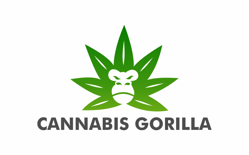 Cannabis Gorilla-logotypmall