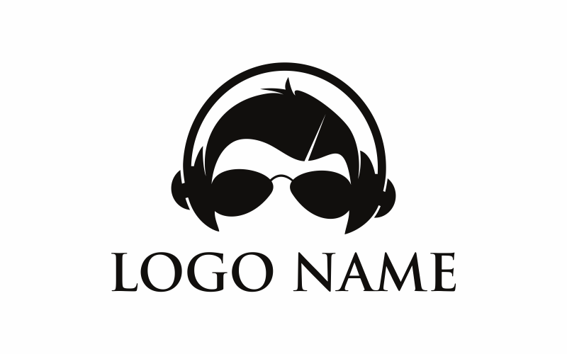 Modèle de logo Music Man