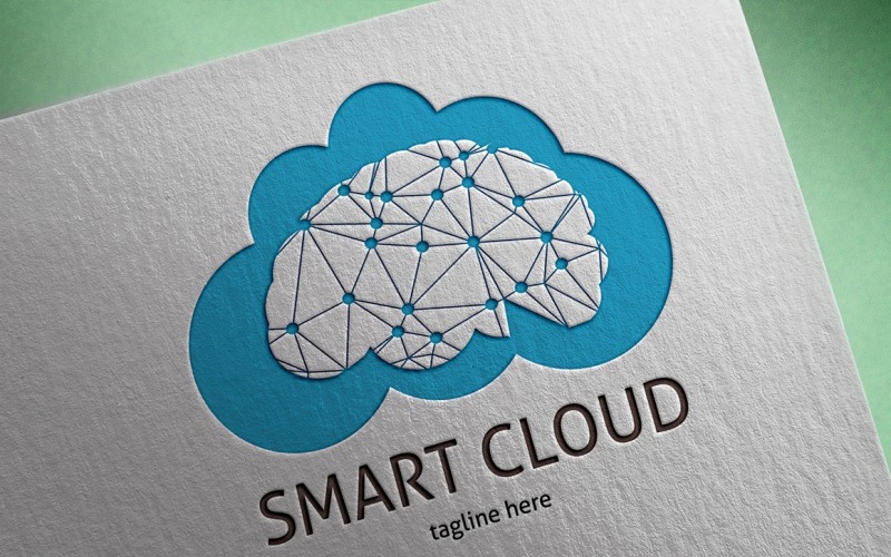 Modèle de logo Smart Cloud