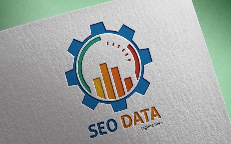 Download Шаблон логотипа "Seo Data Logo Template" / Seo Data Logo Template - Шаблон логотипа на тему графика agency,app,blue,brand,branding,business,circle,company,connect,connected,corporate,eye,green,identity,logo,logo design,media,modern,net,network