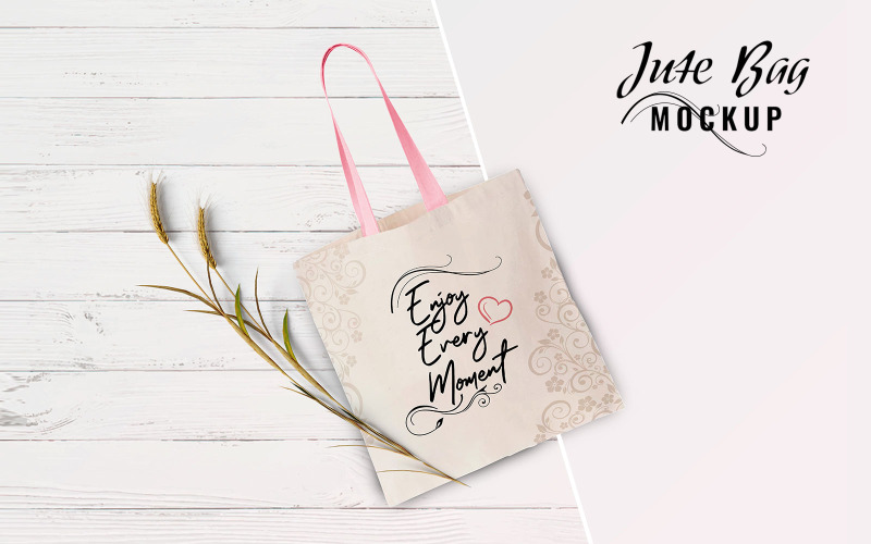 Jüt Çanta ürün mockup
