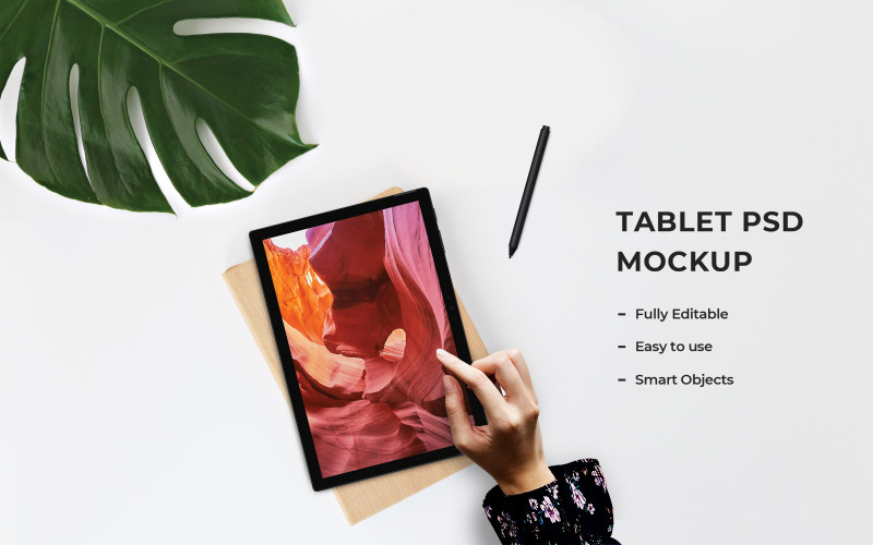 Download Мокап для продукта "Tablet product mockup" / Tablet product mockup - Мокап для продукта на тему графика ipad,apple,tablet,website,products,shop,graphic,presentations,presentation,promotion,promotions,psd,template,templates,creative