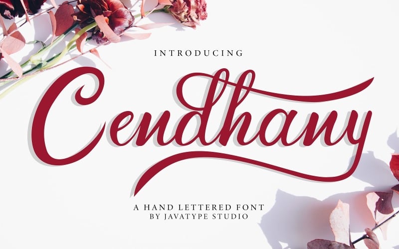 Cendhany - A Hand Letterd Font