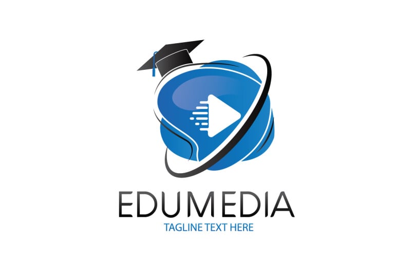 Download Шаблон логотипа "Edumedia Logo Template" / Edumedia Logo Template - Шаблон логотипа на тему графика educationmedia,learning,school,love,motivation,students,study,children,teacher,college,science,kids,inspiration,art,vertor,illustrator,music,mskcrteative