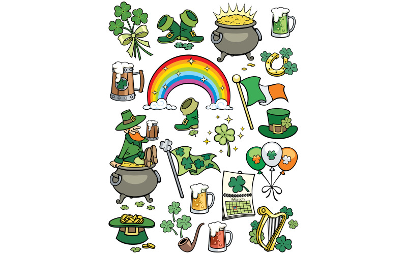 Saint Patrick's Day Element - Illustration