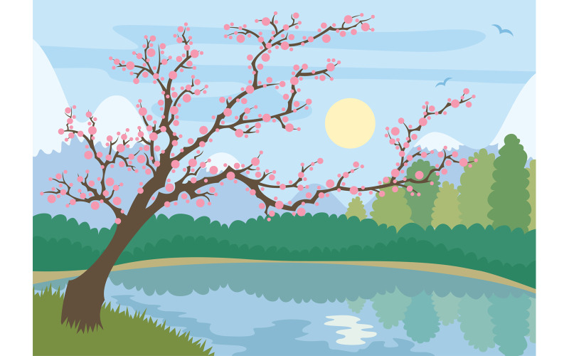 Sakura - illustratie