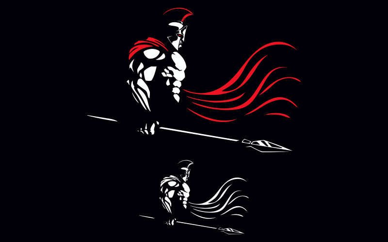 Spartan - ilustracja