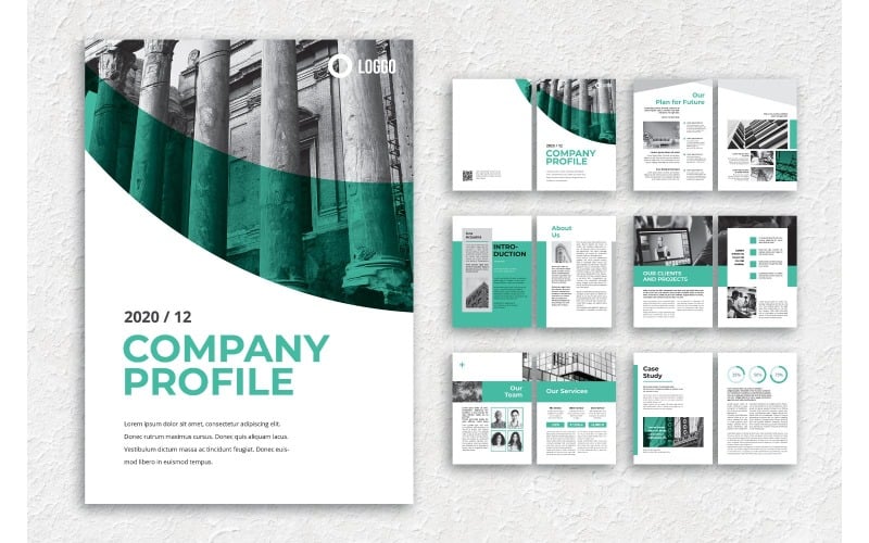 Company Profile Construction Theme - Corporate Identity Template