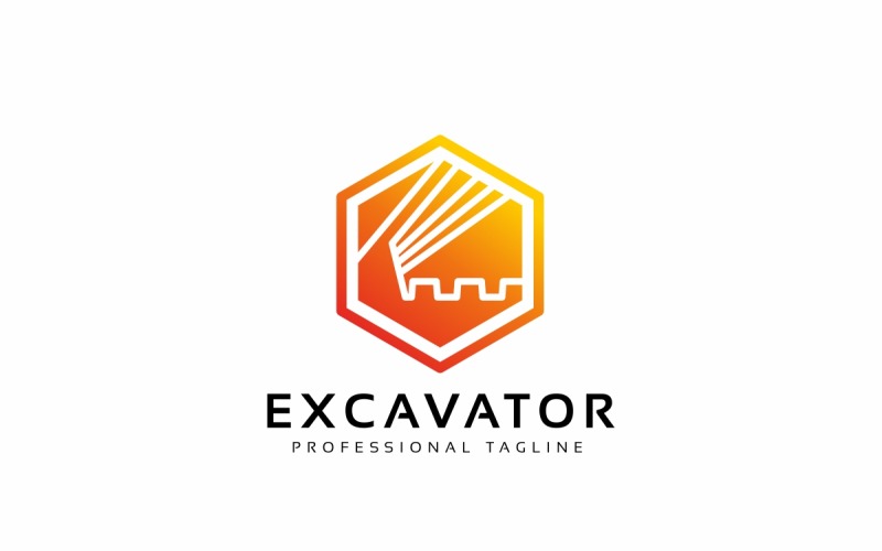 Download Шаблон логотипа "Excavator Logo Template" / Excavator Logo Template - Шаблон логотипа на тему графика object,machinery,bulldozer,excavating,equipment,logo,tractor,excavation,loader,heavy,business,vehicle,illustration,excavator,digger,dig,design,isolated,machine,industrial