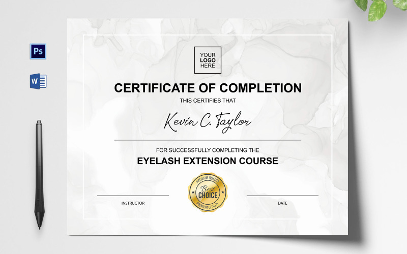 Download Шаблон сертификата "Eyelash Extension Certificate Template" / Eyelash Extension Certificate Template - Шаблон сертификата на тему графика certificate,diploma,custom certificate,custom diploma,graduation,school certificate,school diploma,certificate template,diploma template,editable certificate    diploma,customized diploma,dip