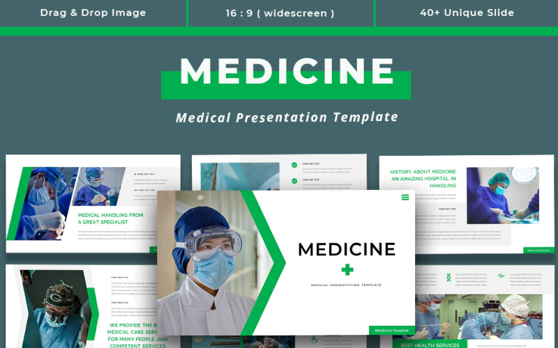 Medicina - Plantilla de presentación médica Presentaciones de Google