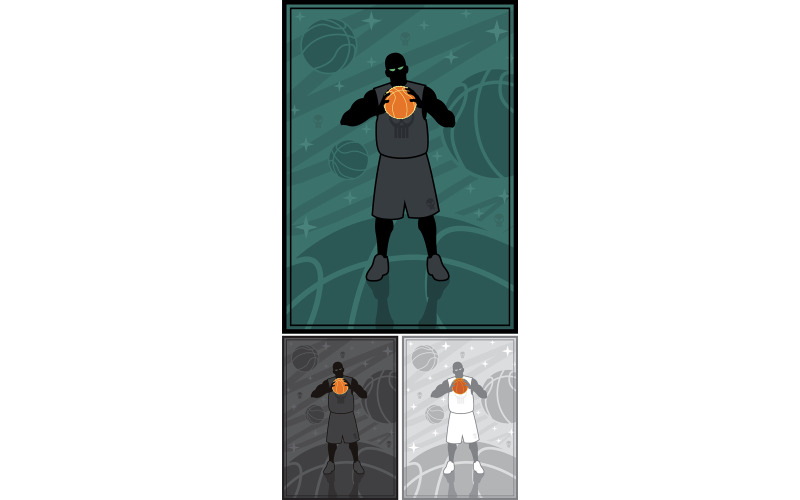 Streetball - ilustrace