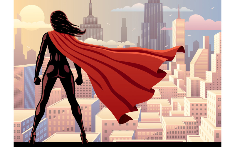 Super Heroine Watch 2 - Illustratie