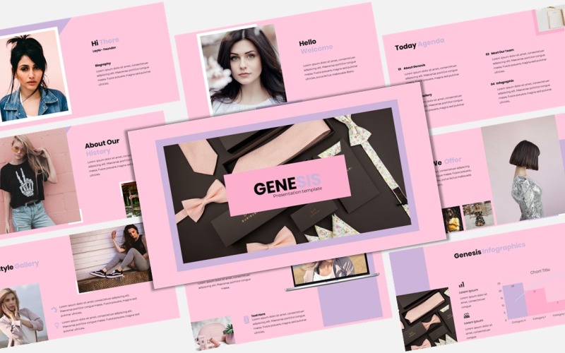 Genesis - Kreatives Geschäft Google Slides