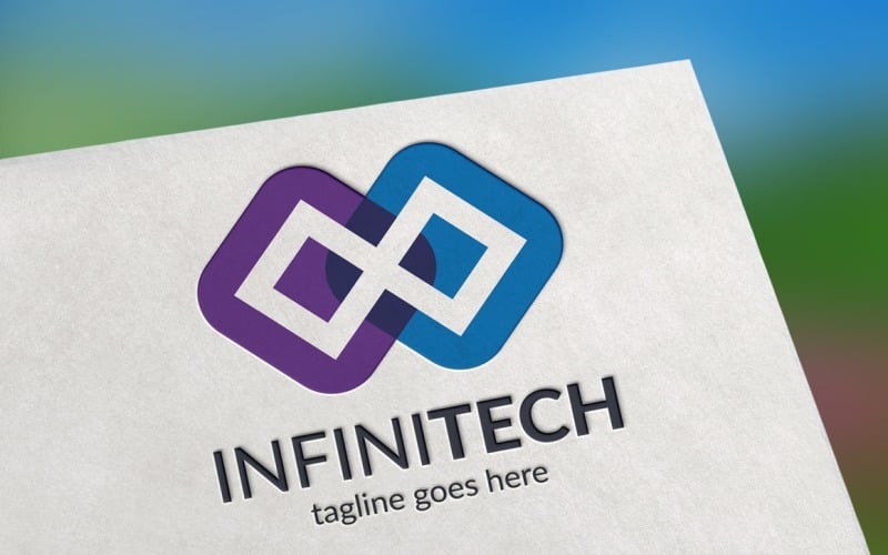Download Шаблон логотипа "Infinitech Logo Template" / Infinitech Logo Template - Шаблон логотипа на тему графика company,corporate,creative,development,diamond,elegant,endless,infinity,management,marketing,media,modern,movement,resources,social,solutions,studio,world
