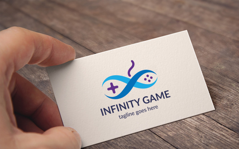 Download Шаблон логотипа "Infinity Game Logo Template" / Infinity Game Logo Template - Шаблон логотипа на тему графика company,corporate,creative,development,diamond,elegant,endless,game,game logo,infinity,marketing,media,modern,movement,resources,social,solutions,studio,world