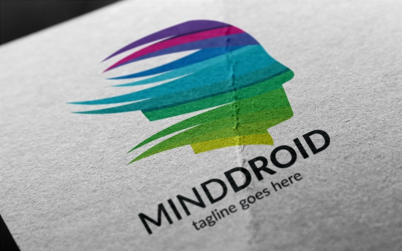 Mind Droid Logo Template