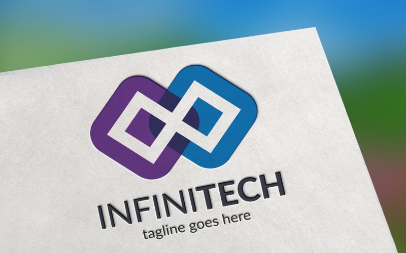 Šablona loga Infinitech