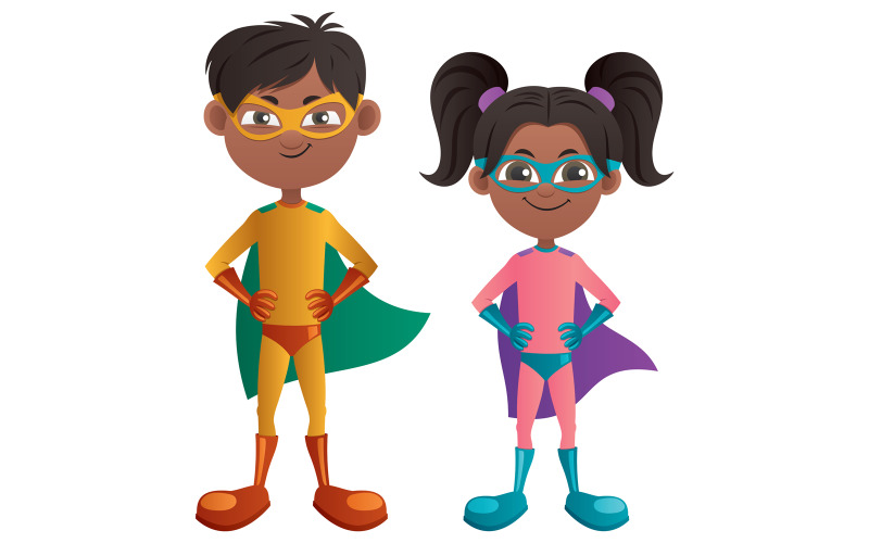 Super Kinder Indianer - Illustration