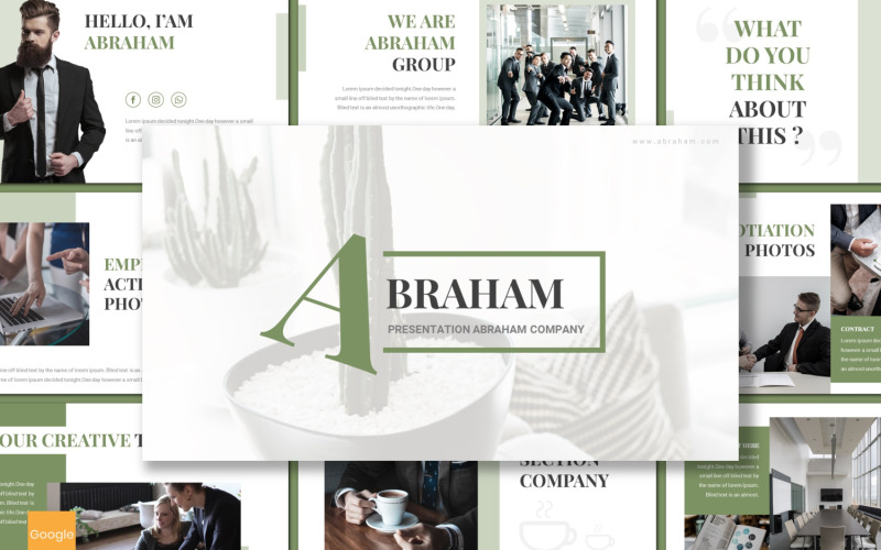 Abraham Prezentace Google