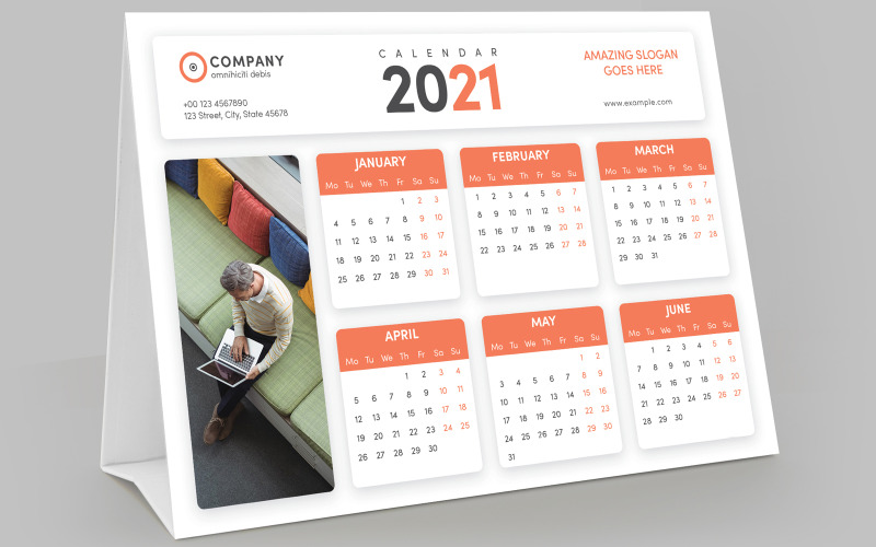 Calendario 2021 para tienda de campaña
