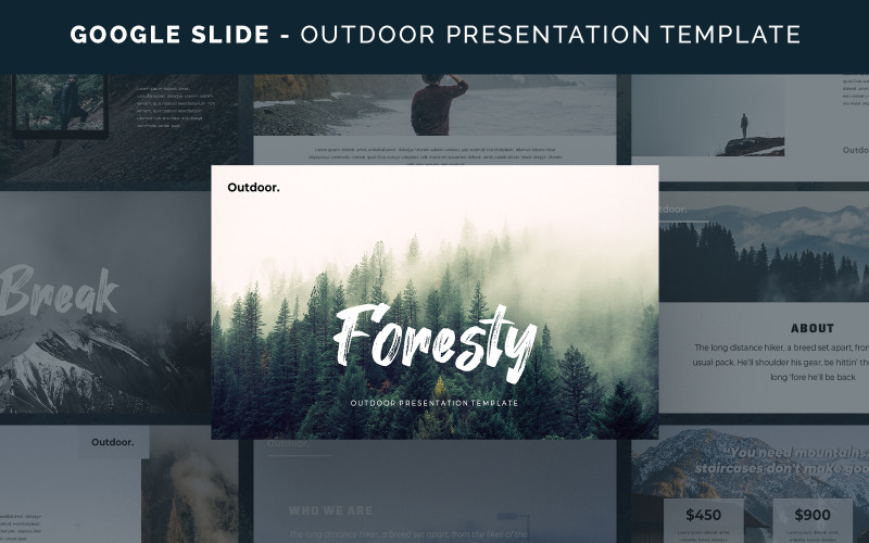 Foresty - Kültéri sablon Google Diák