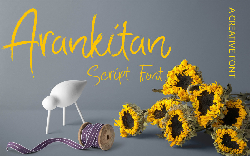 Download Шрифт "Arankitan Font" / Arankitan Font - Шрифт на тему графика font,typeface,stlish,elegant,glyps,branding