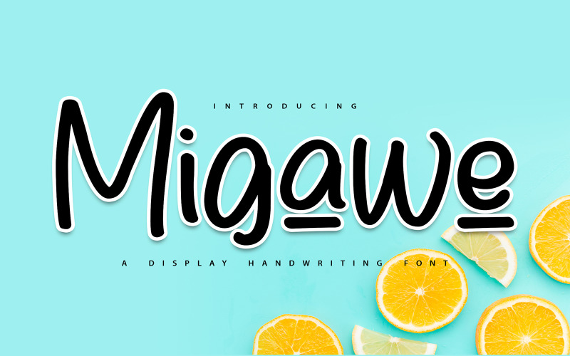 Download Шрифт "Migawe | Display Handwriting Font" / Migawe | Display Handwriting Font - Шрифт на тему графика typography,font,text,type,vector,design,abc,calligraphy,style,handlettering,script,alphabet,lettering,symbol,typeface,sign,letter,vintage,set,typeset