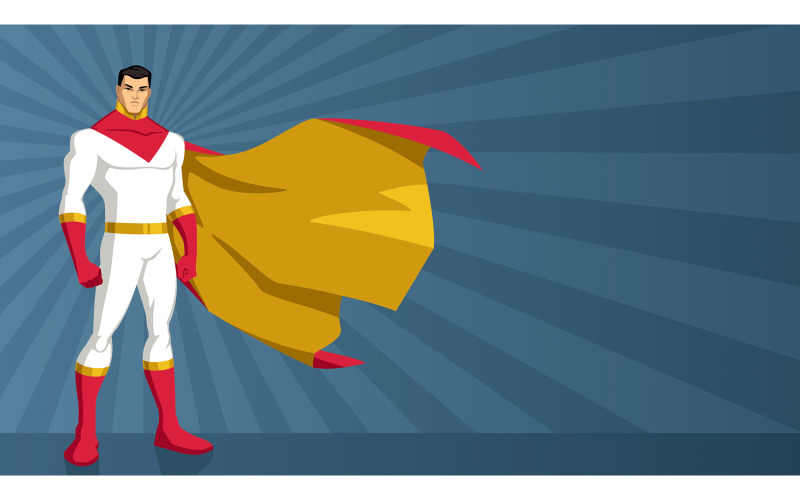 Download Иллюстрация "Superhero Asian Ray Light - Illustration" / Superhero Asian Ray Light - Illustration - Иллюстрация на тему графика superhero,super,hero,man,power,asian,chinese,japanese,korean,thai,filipino,malaysian,indonesian,comic book,comics,style,strength,strong,standing,tall