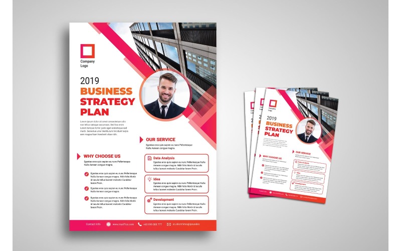 Download Фирменный стиль "Flyer  Business Strategy - Corporate Identity Template" / Flyer  Business Strategy - Corporate Identity Template - Фирменный стиль на тему графика brand,business,business casual,business person,businessman,cooperation,corporate,coworkers,creative,creativity,discussion,finance,industry,information