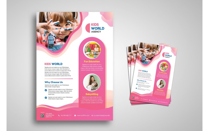 Flyer Simple Bussines Service - Modèle d'identité d'entreprise