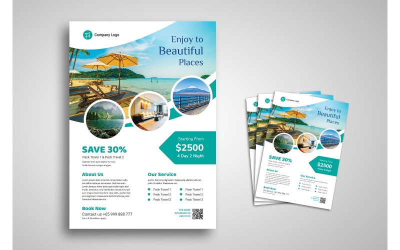 Download Фирменный стиль "Flyer Travel - Corporate Identity Template" / Flyer Travel - Corporate Identity Template - Фирменный стиль на тему графика adventure,airplane,backpacker,beach,discover,holiday,holidays,hotel