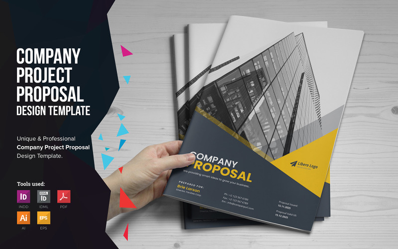 Download Фирменный стиль "Ramisa - Company Project Proposal - Corporate Identity Template" / Ramisa - Company Project Proposal - Corporate Identity Template - Фирменный стиль на тему графика proposal,proposal design,proposal pack,project proposal,business proposal,company proposal,brief proposal,creative proposal,proposal brochure,proposal presentation,proposal business,web propo