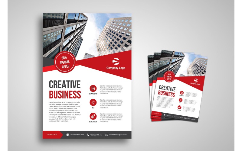 Ulotka Creative Business - Corporate Identity Template