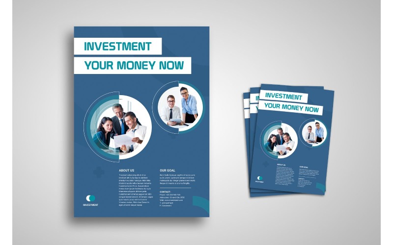 Download Фирменный стиль "Flyer  Investment - Corporate Identity Template" / Flyer  Investment - Corporate Identity Template - Фирменный стиль на тему графика brand,business,business casual,business person,businessman,cooperation,corporate,creative,creativity,finance,industry,information,innovation,layout,marketing,network,office,print,professional