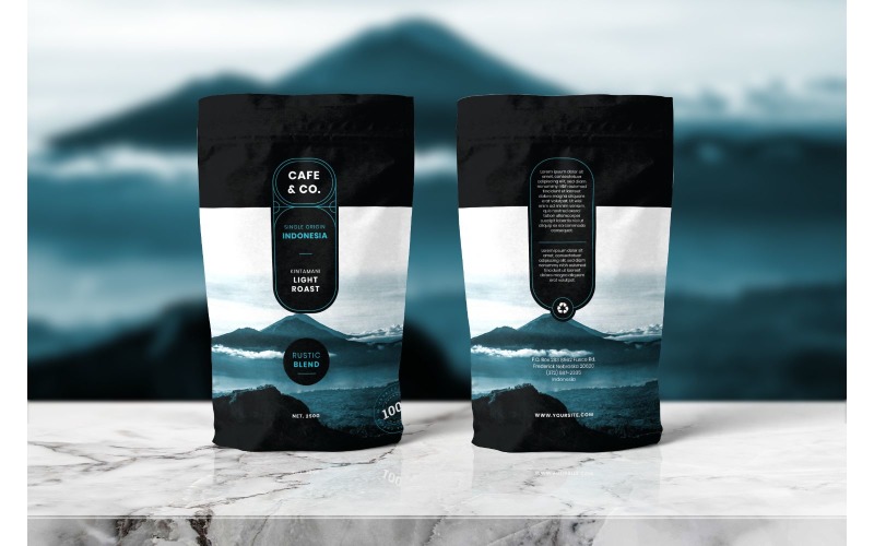 Packaging Coffee & Co - Huisstijlsjabloon