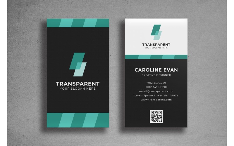 Download Фирменный стиль "Business Card Transparent - Corporate Identity Template" / Business Card Transparent - Corporate Identity Template - Фирменный стиль на тему графика adobe illustrator,adobe photoshop,branding,business card,companies,contact,identity,information,marketing,name,print,professional,profile,resume,template